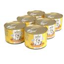 Bettys Landhausküche Katze Dose Geflügel pur (6 x 200g)